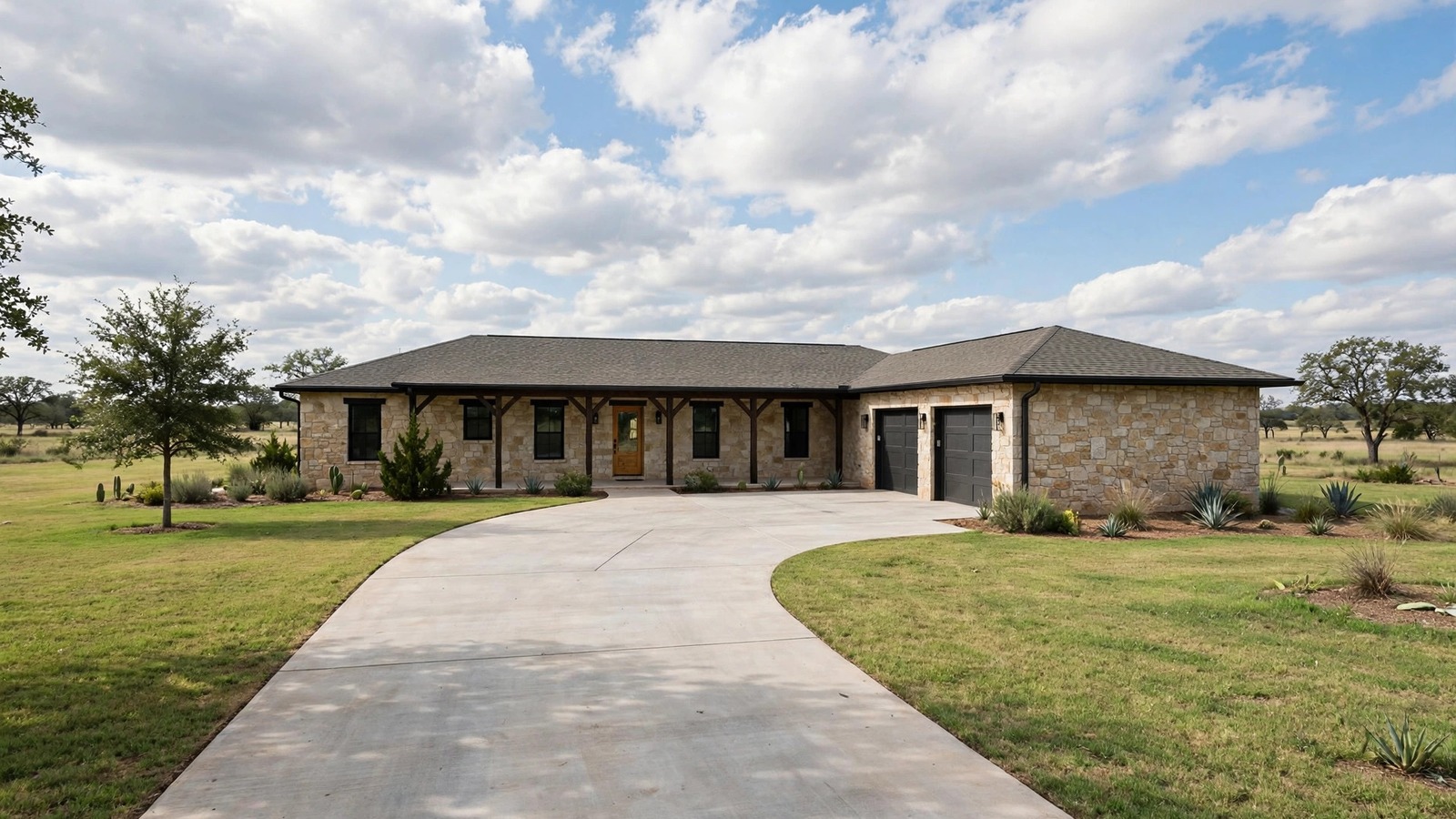 Ranch-style brick home in Stardust Ranch, Little Elm TX